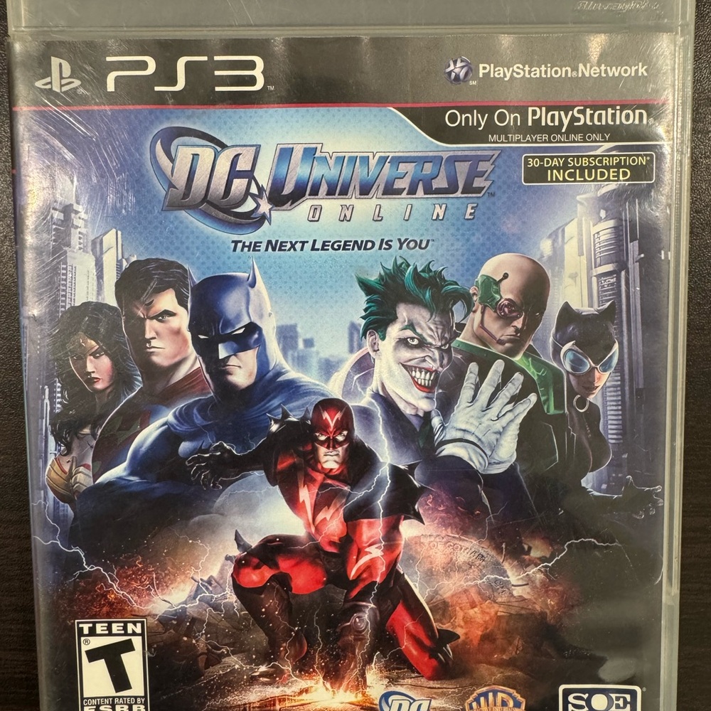 DC Universe Online - Authentic Sony Playstation 3 PS3 Game